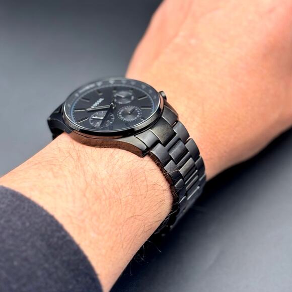 Fossil Sullivan BQ2448 Mens Chronograph – Gunmetal Stainless Steel Bracelet NIB - Picture 17 of 17